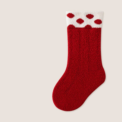 Christmas Baby Kids Girls Warm Thick Socks