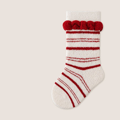 Christmas Baby Kids Girls Warm Thick Socks