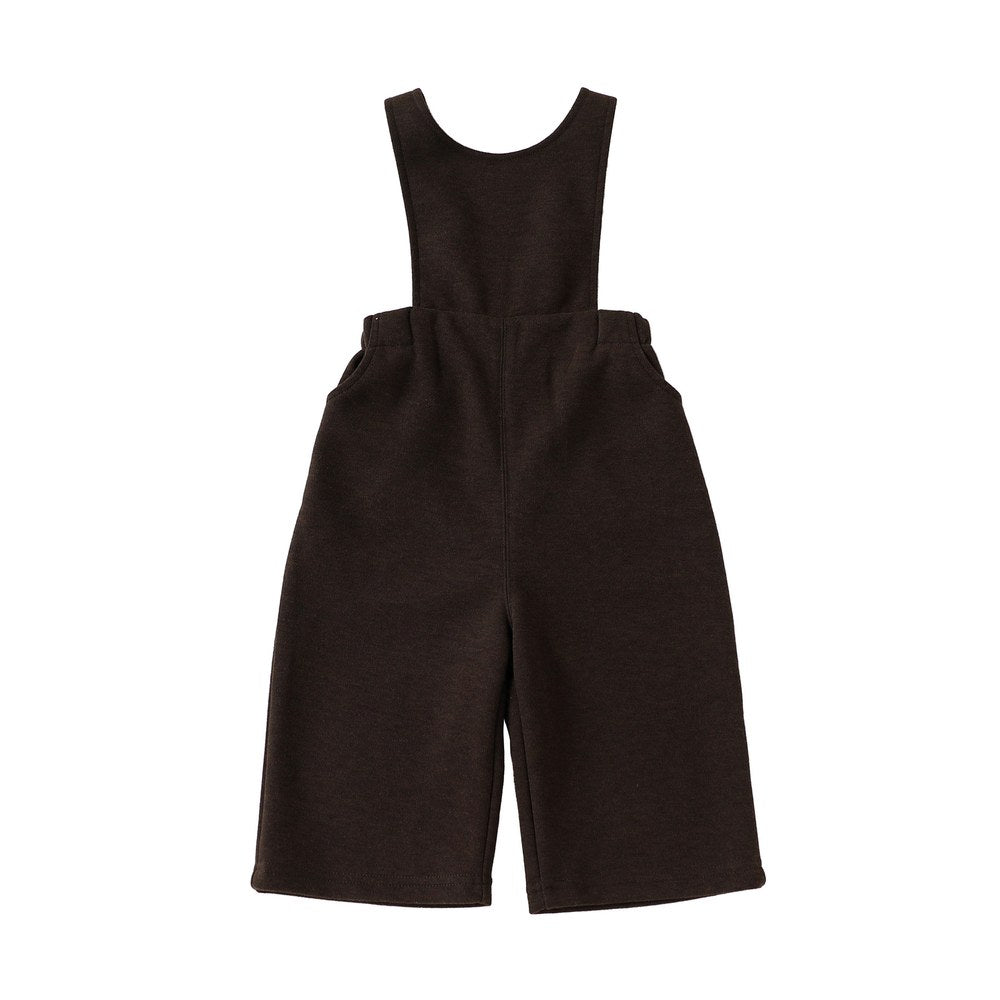 Baby Kids Unisex Sleeveless Solid Color Strap Rompers Overalls