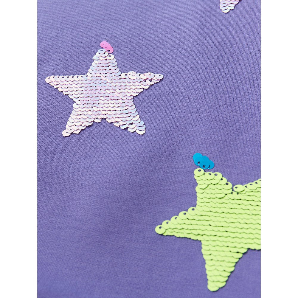 Baby Kids Girls Stars Pattern Short Sleeves Tulle Dress