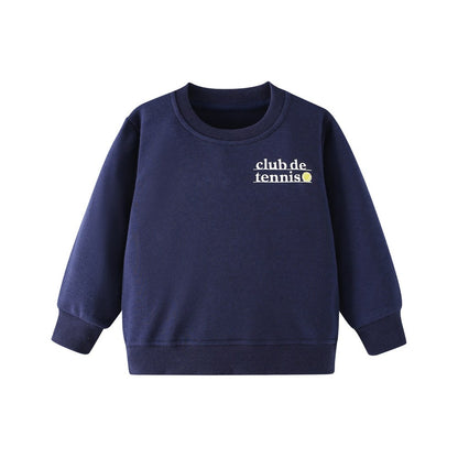Kids Boys Letters Pattern Sweatshirt