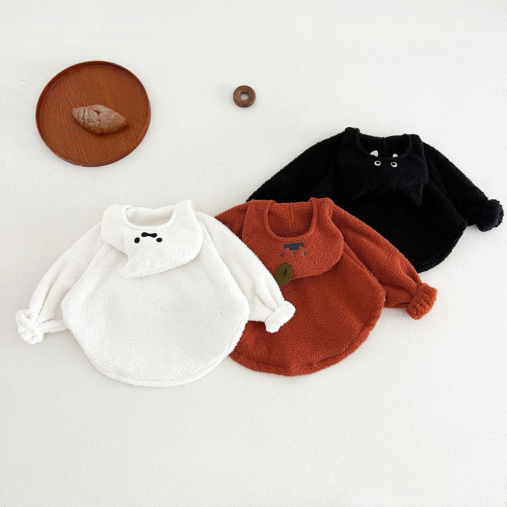Halloween Cartoon Animal Hooded Cape for Babies