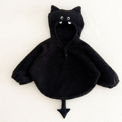 Halloween Cartoon Animal Hooded Cape for Babies