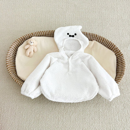 Halloween Cartoon Animal Hooded Cape for Babies