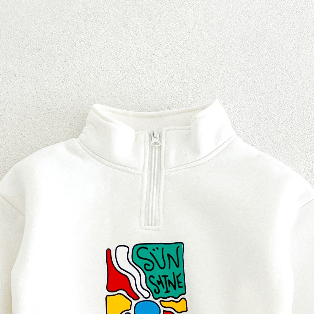 Baby Kids Letters Pattern Long Sleeves Pullover and Pants 2-piece Clothing Set