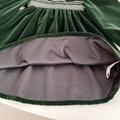Baby Kids Girls Long Sleeves Peter Pan Collar Dress