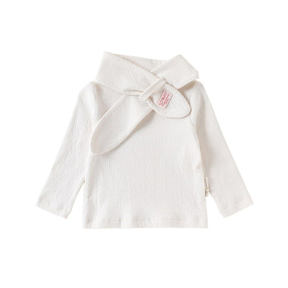 Baby Kids Girls Long Sleeves Navy Collar Top
