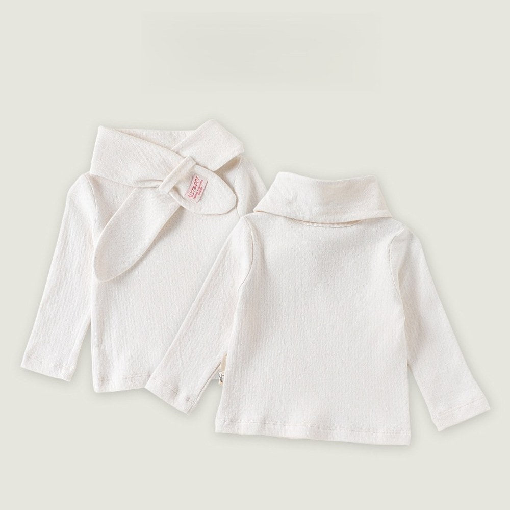Baby Kids Girls Long Sleeves Navy Collar Top