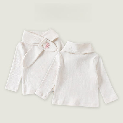 Baby Kids Girls Long Sleeves Navy Collar Top