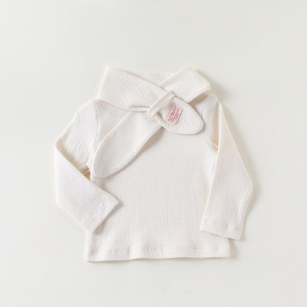 Baby Kids Girls Long Sleeves Navy Collar Top