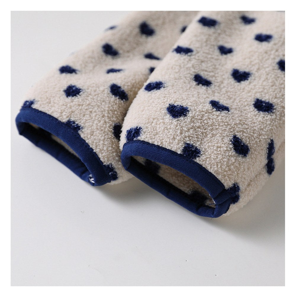 Baby Kids' Fluffy Simple Pattern Coat