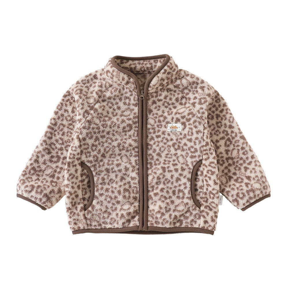 Baby Kids' Fluffy Simple Pattern Coat