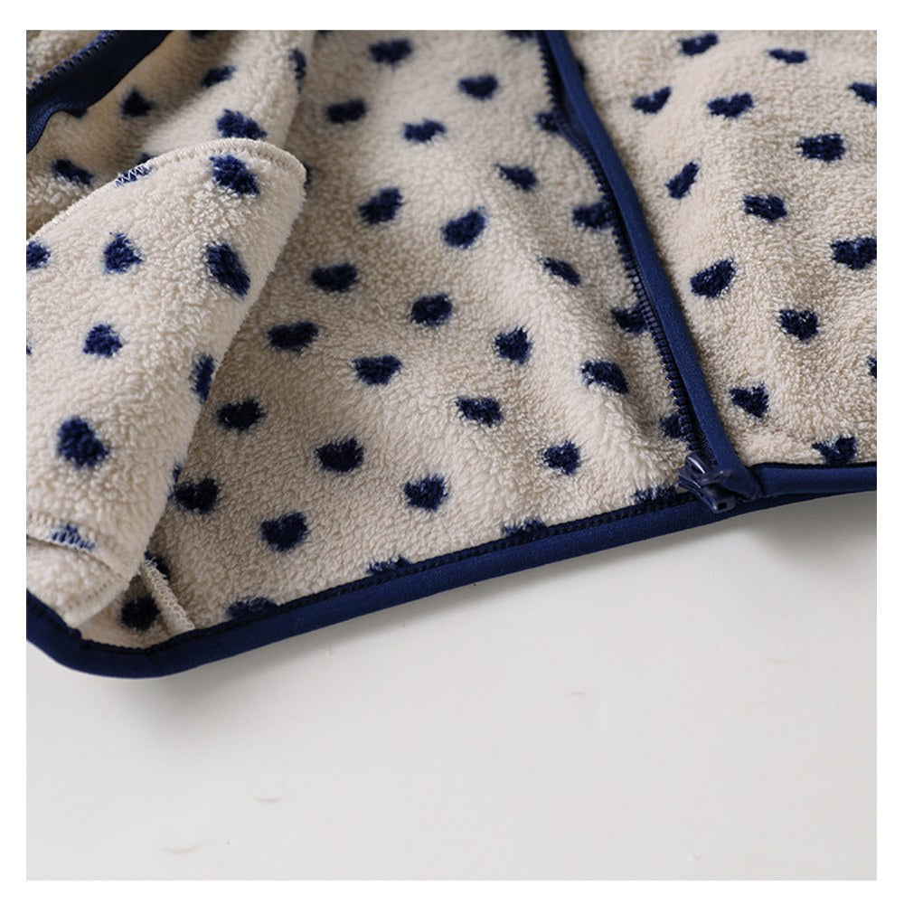 Baby Kids' Fluffy Simple Pattern Coat