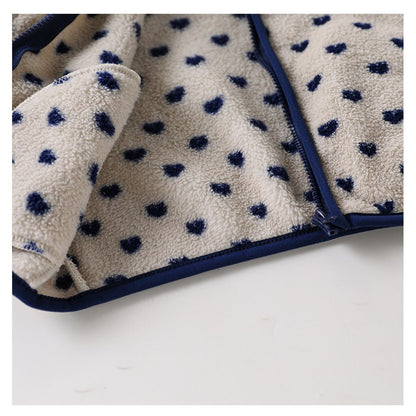 Baby Kids' Fluffy Simple Pattern Coat