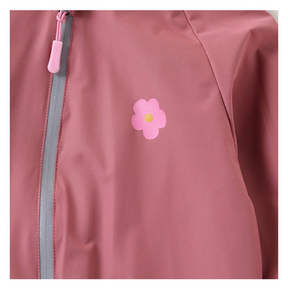 2026 Baby Hooded One Piece Fleece Lined Warm Waterproof Windproof Zipper Coverall Rompers