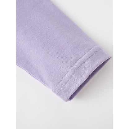 Kids Animals Cartoon Pattern Crew Neck Long Sleeves Top