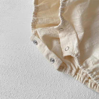 Baby Girls Long Sleeves Vintage Bodysuit