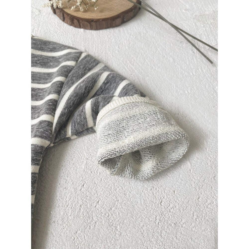 Baby Long Sleeves Striped Bodysuit