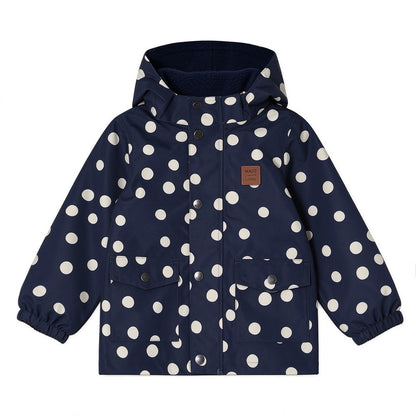 Kids Hooded Fleece Lined Outdoor Jacket for Boys and Girls