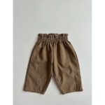 Baby Solid Color Loose Casual Pants