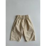 Baby Solid Color Loose Casual Pants