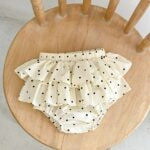 Baby Girl Dot Pattern Cake Ruffle Skirts In Summer