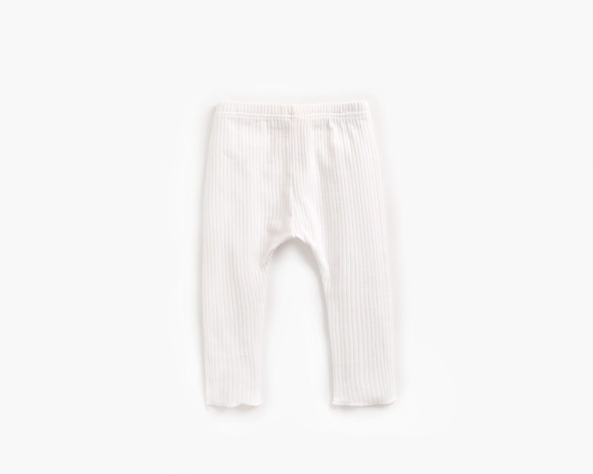 Baby Girl Solid Color Pants Leggings With Bow Decoration, MyKids-USA®, Baby & Toddler Bottoms, MyKids-USA -  -  -  -  -  -  - 