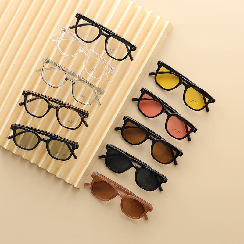 Decoración de gafas de sol de moda de estilo simple para niños y niñas 