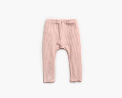 Baby Girl Solid Color Pants Leggings With Bow Decoration, MyKids-USA®, Baby & Toddler Bottoms, MyKids-USA -  -  -  -  -  -  - 