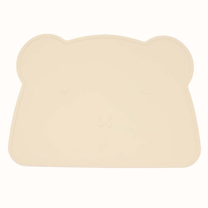 Baby Bear Shape Silicone Washable Insulated Placemat My Kids-USA