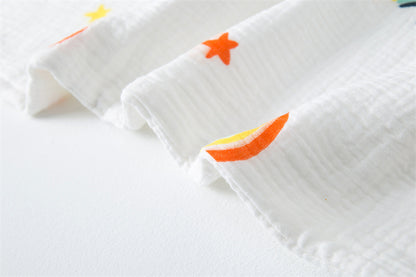 Newborn Baby Printed Pattern Blanket Absorbent Towel My Kids-USA