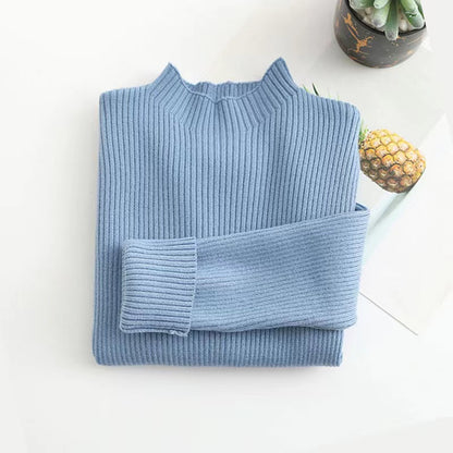Kids Solid New Arrival Knit Sweater