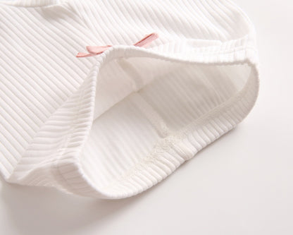 Baby Girl Solid Color Pants Leggings With Bow Decoration, MyKids-USA®, Baby & Toddler Bottoms, MyKids-USA -  -  -  -  -  -  - 