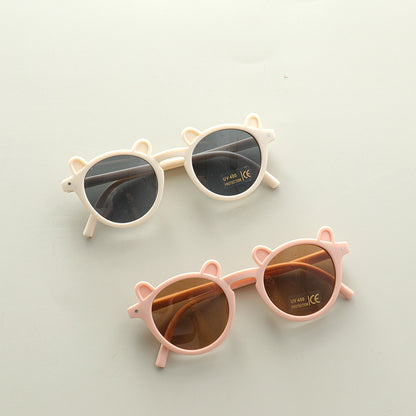 Kids Cute Shaped Design Sun Protection Sunglasses