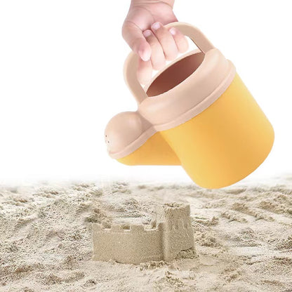Children’s Beach Toy Straw Beach Bucket Set With Sand Sand Dredging Tools Outdoor Toy My Kids-USA