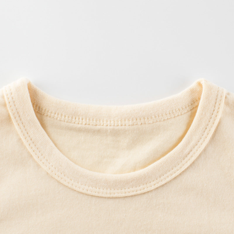 Baby Boy Print Graphic Long Sleeve Pure Cotton Fashion Shirt