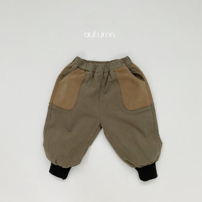 Baby Color Matching Pattern Lantern Trousers Casual Style Pants My Kids-USA
