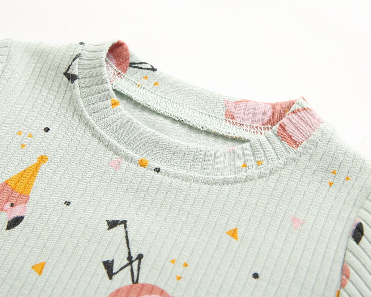 Baby 2pcs Cartoon Graphic Soft Cotton Shirt Combo Pants Sets Tracksuit, MyKids-USA®, Baby & Toddler Outfits, MyKids-USA -  -  -  -  -  -  - 