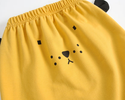 Baby Cartoon Animal Pattern Hoodie Combo Big PP Pants Sets My Kids-USA
