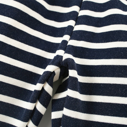 Baby Boy Striped Pattern Loose Casual Shorts