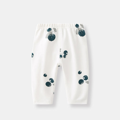 Baby Allover Fruit Graphic Trousers Long Pant My Kids-USA