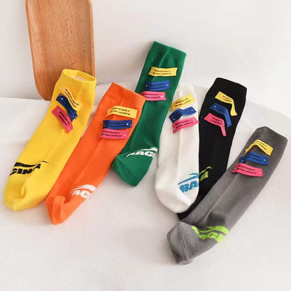 Kids Baby One-Size Candy Color Socks