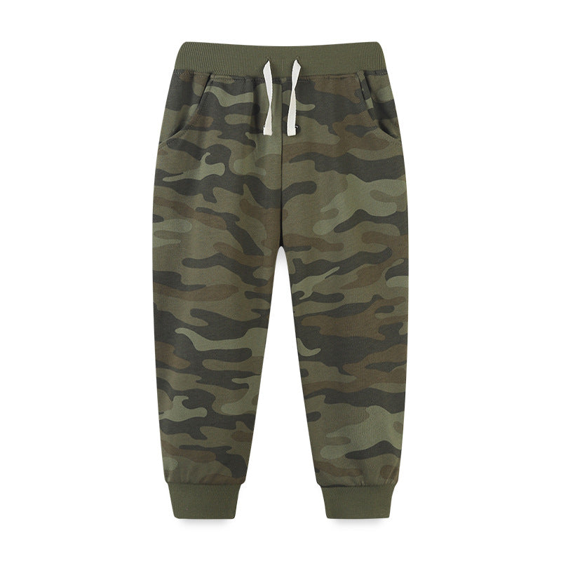 Baby Boy Camouflage Pattern Loose Casual Pants