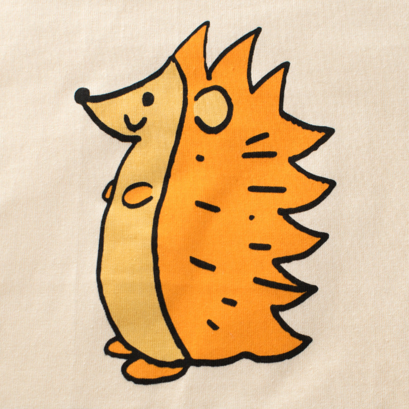 Baby Boy Cartoon Animal & Slogan Print Pattern Cute Shirt