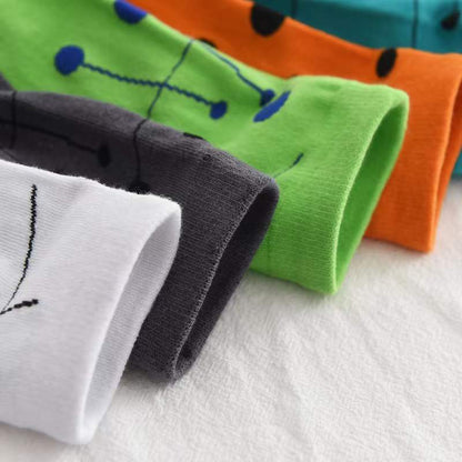 Kids Baby One-Size Dot Print Pattern Long Tube Socks
