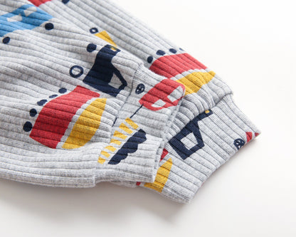 Baby 2pcs Cartoon Graphic Soft Cotton Shirt Combo Pants Sets Tracksuit, MyKids-USA®, Baby & Toddler Outfits, MyKids-USA -  -  -  -  -  -  - 