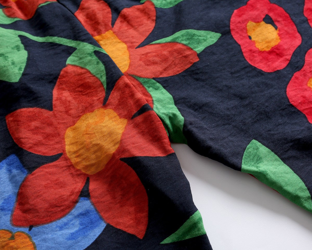 Baby Girl Floral Print O-Neck T-Shirt Combo Trousers Sets, MyKids-USA®, Baby & Toddler Outerwear, MyKids-USA -  -  -  -  -  -  - 