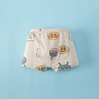 Baby Cartoon Graphic Pure Cotton Thin Style Breathable Underwear