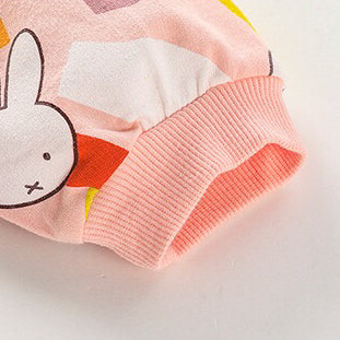 Baby Girl Bunny & Camouflage Long Sleeve Dress My Kids-USA