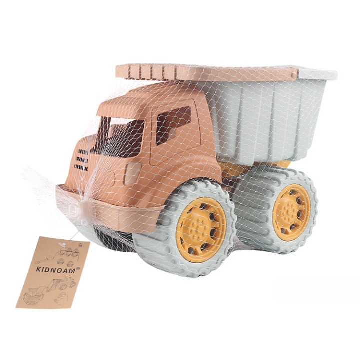 Children’s Wheat Straw Medium Beach Simulation Construction Vehicle Toy